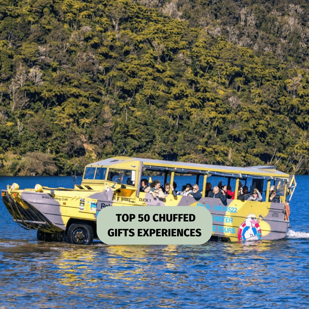 Experience the Rotorua Lakes in an Amphibious WW2 Vehicle