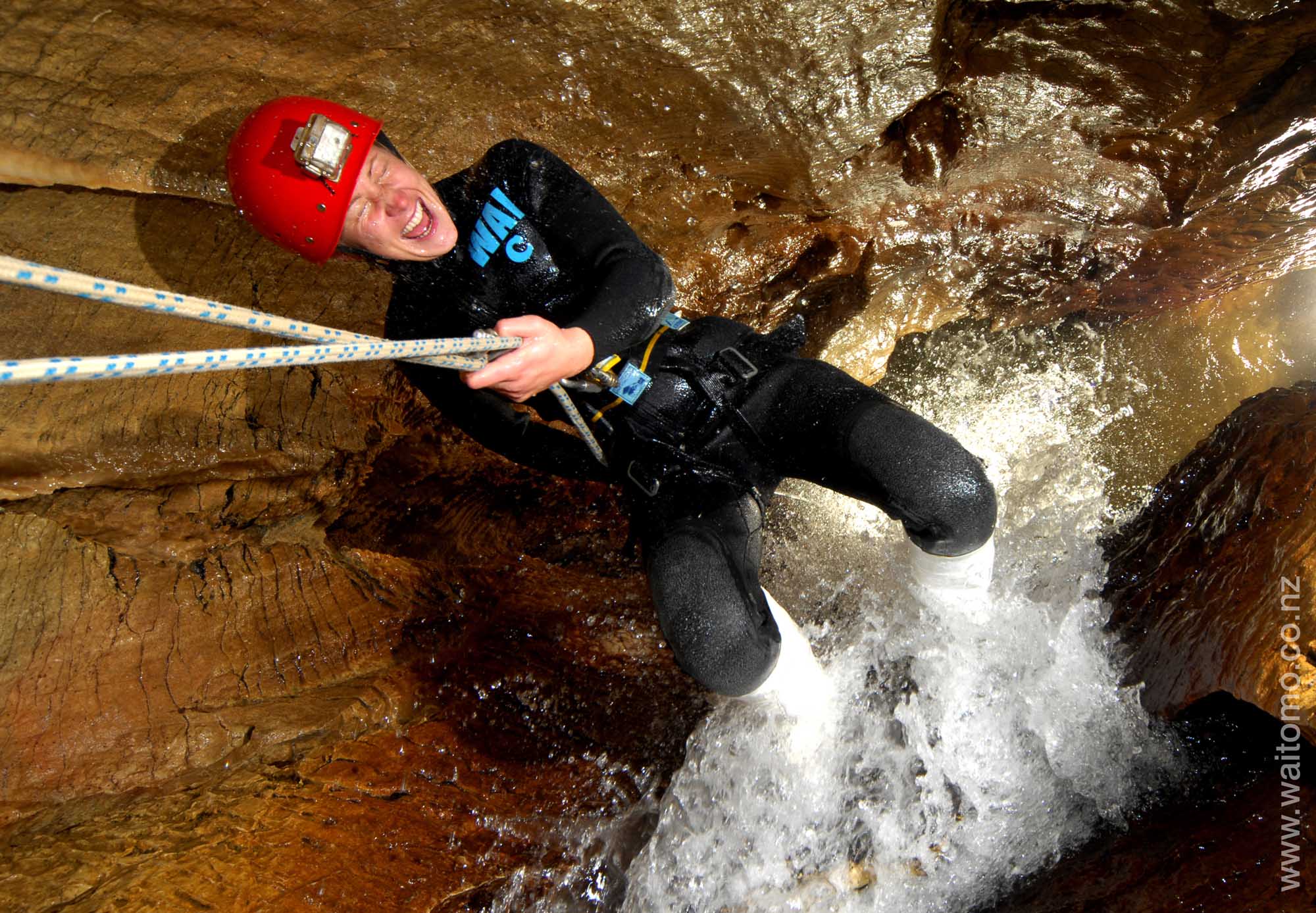 One of Waitomo's most unique adventures - Haggas Honking Holes