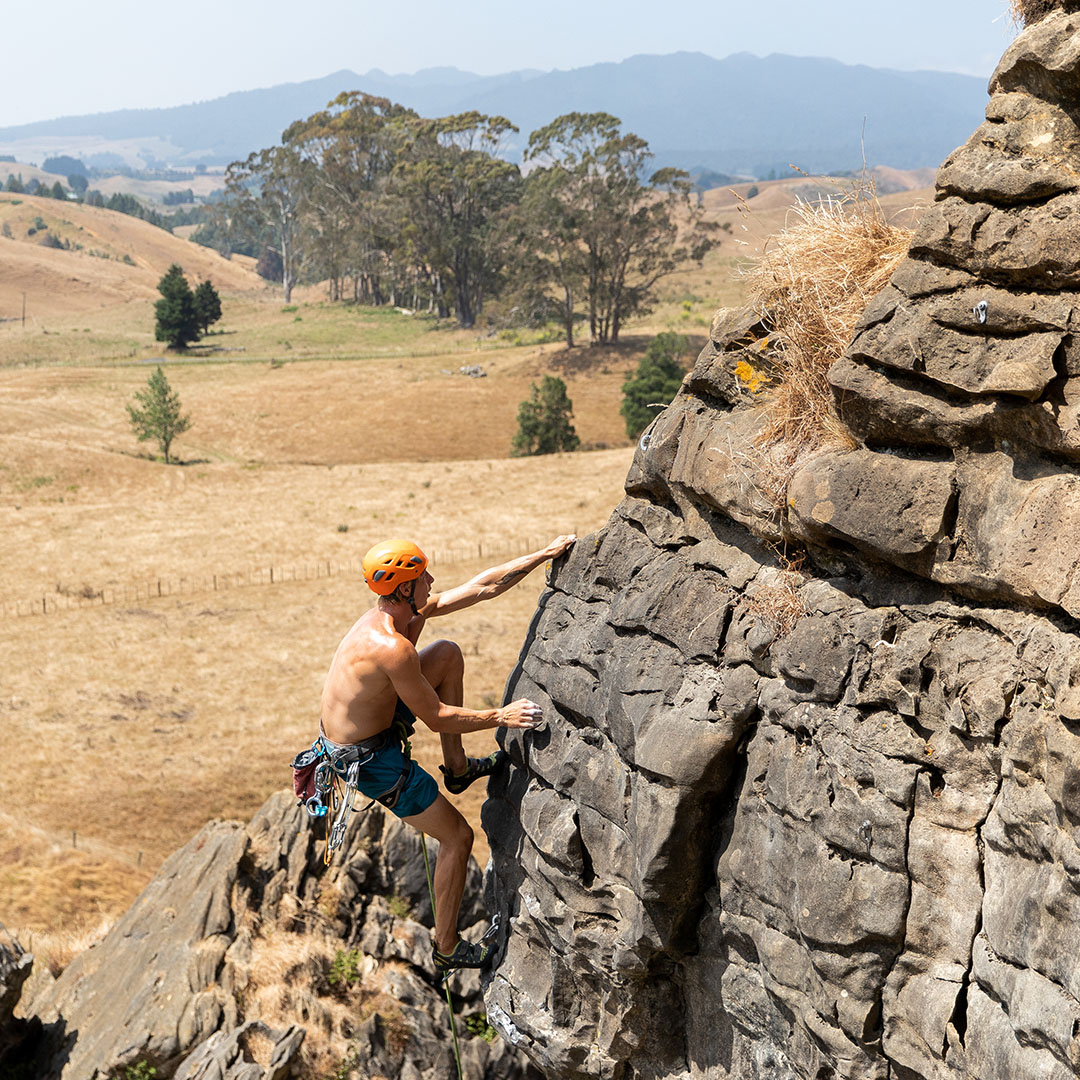 Take a Two day Rock Climbing course near Raglan!