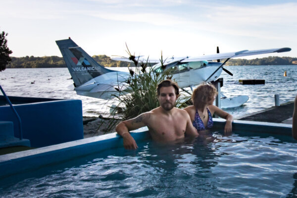 Fly in a Seaplane over the Lakes & Volcanos of Rotorua, before bathing in natural lakeside hot pools - Image 2