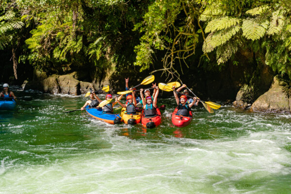 Epic tandem whitewater kayaking on the Kaituna River - Image 4