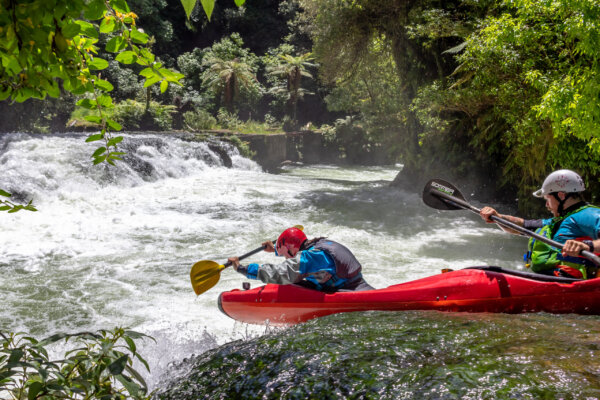 Epic tandem whitewater kayaking on the Kaituna River - Image 2