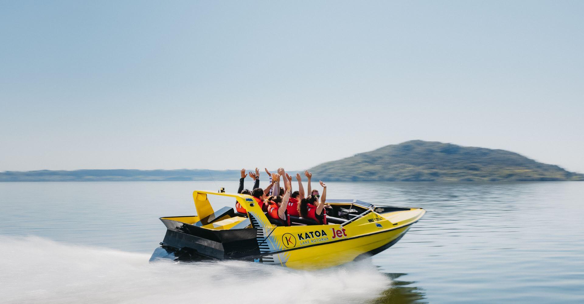 Lake Rotorua Jet Boating Experience