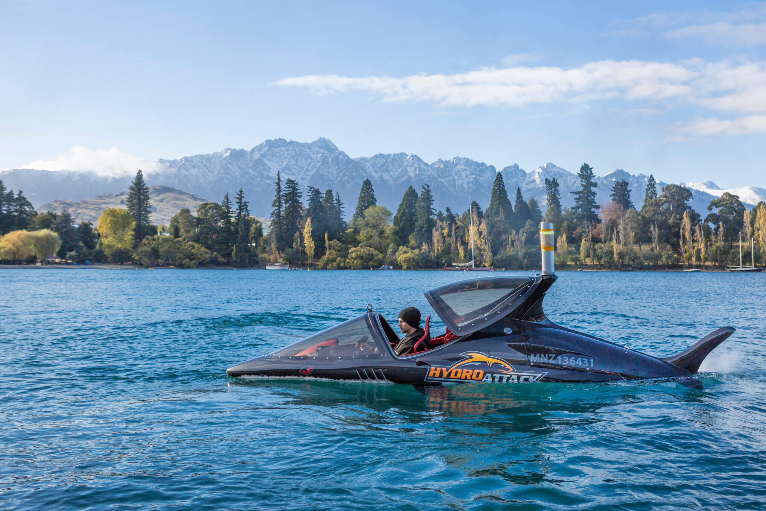 High speed shark experience on and beneath the surface of Lake Wakatipu - Image 2
