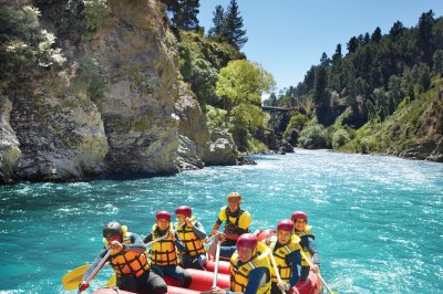 Hanmer Springs River Raft Rafting trip Chuffed Gifts