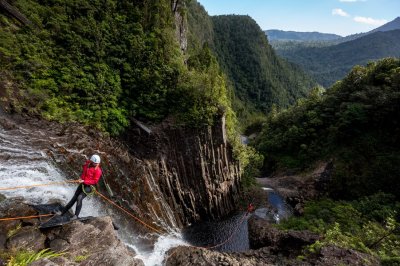 Kauaeranga valley Coromandel Canyoning Canyon Tour Waterfall Chuffed Gifts