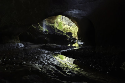 Underworld Rafting Main Entrance Composite