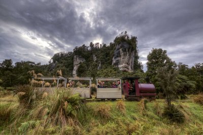 Underworld Train at Festival Site