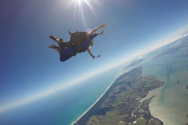 West Auckland Sky dive gift present Chuffed Gifts
